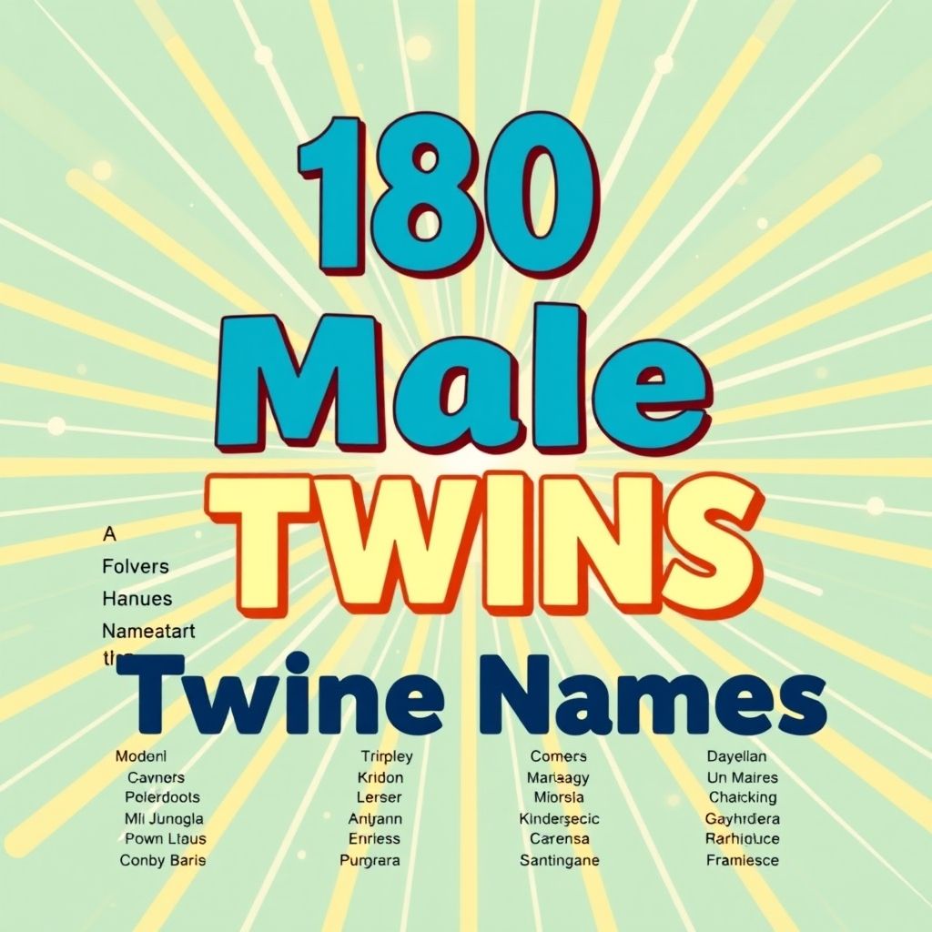 รวมชื่อแฝดชาย 180 แรงบันดาลใจให้โชคดี